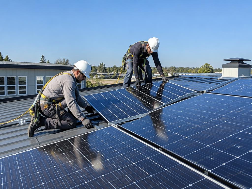 Projeto de energia solar: Sistemas de médio porte